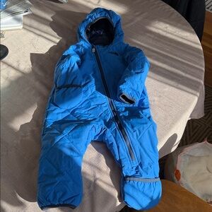 The North Face Infant Blue Snowsuit